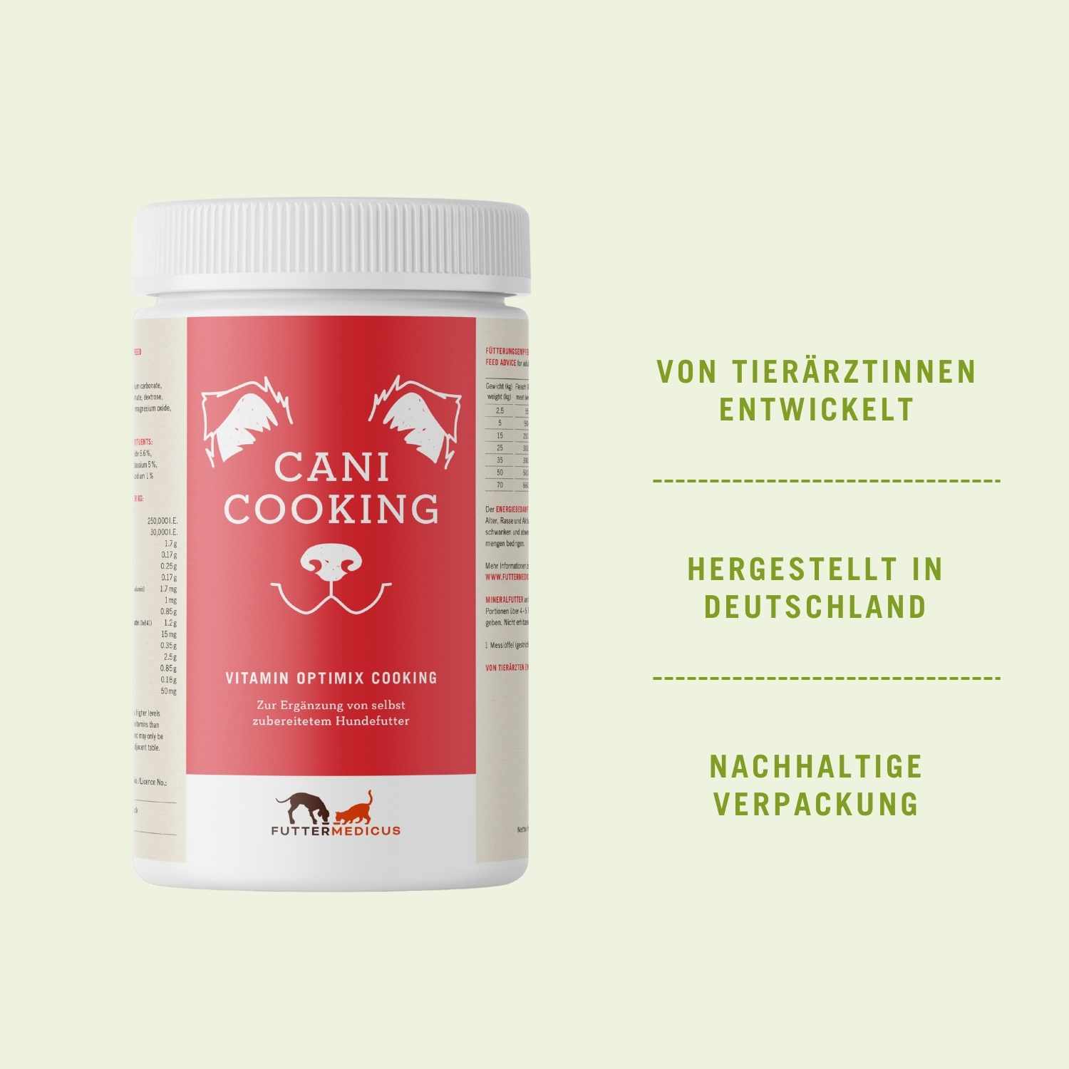 Vitamin Optimix Cani Cooking 250g
