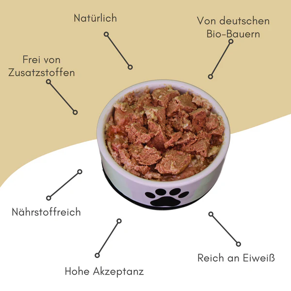 Biopur Huhnmuskelfleisch für Katzen