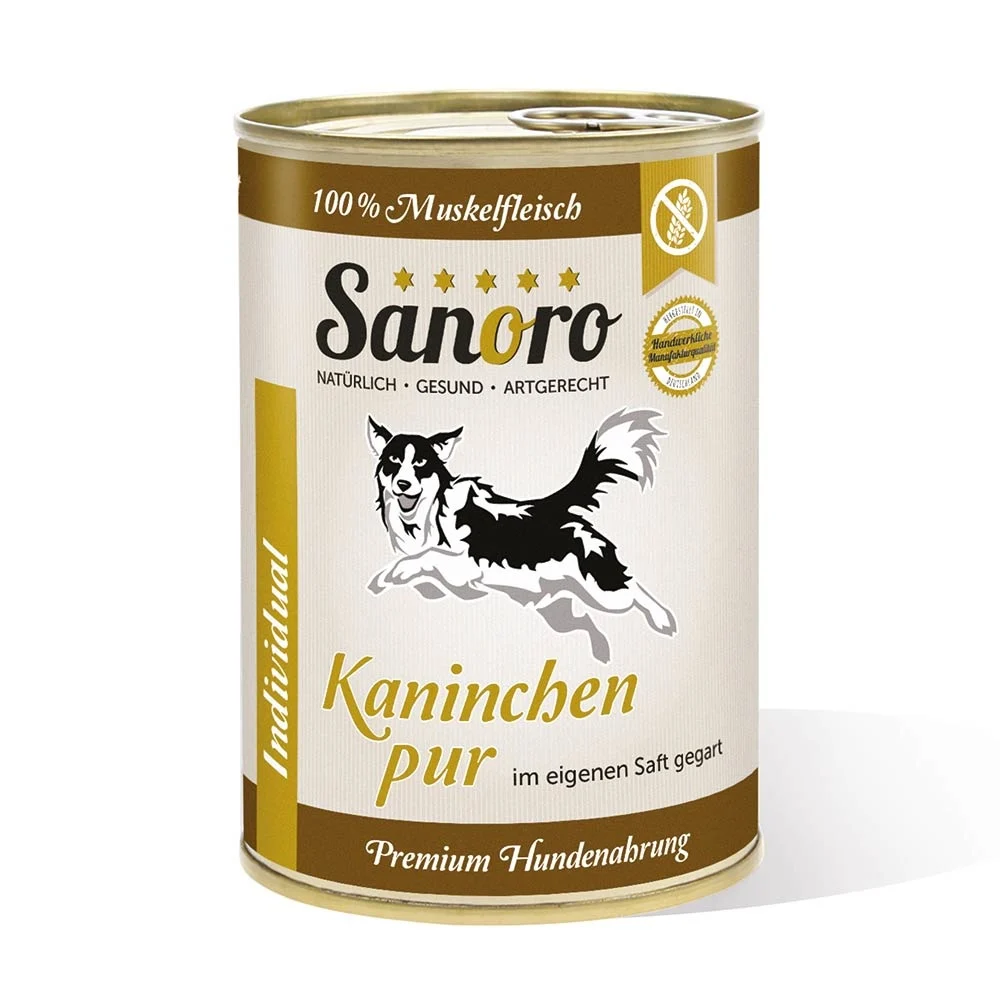 Sanoro 100% Muskelfleisch Kaninchen Sanoro 100% Muskelfleisch Kaninchen
