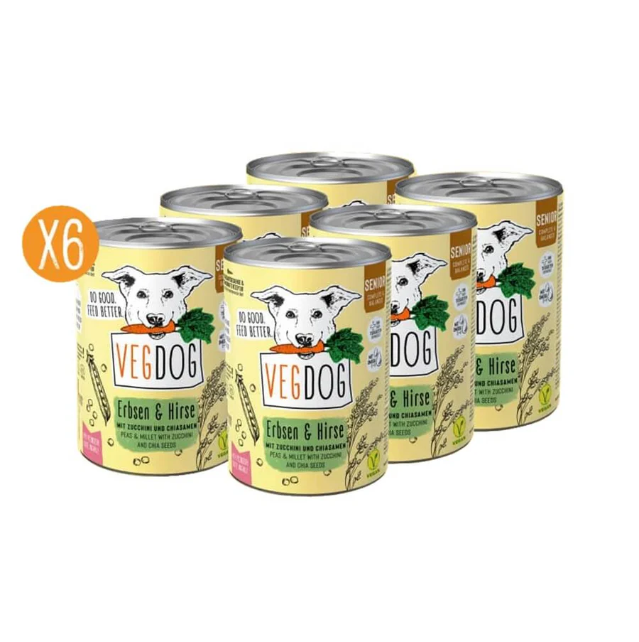 VegDog Senior Erbsen & Hirse VegDog Senior Erbsen & Hirse